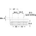 Surface Mount Long Version for K Push Tech Door Catch Engineering plastic White