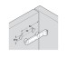 Door Buffer with Two Dowels Plastic with PVC Buffer For series drilled holes New number for 356.34-0001