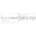 Ball Bearing Drawer Runners Full Extension Load Capacity 42-45 kg Accuride 3832SC With front disconnect Installed length 300 mm load capacity 42 kg (48 kg) black