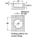 Concealed Cup Hinge 100° Nexis Sprung Full Overlay Mounting Grass Soft close compatible Screw fixing cup click on arm 48/9