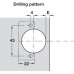 Specialist Hinge 100° Grade 304 Stainless Steel Full Overlay Mounting With automatic closing spring Screw fixing
