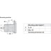 Concealed Hinge Without Cup for Thin Doors Tiomos M0 No cup hole necessary Tipmatic
