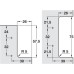 Connectors for Profiles Gola System B/C Screw fixing