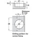 Concealed Cup Hinge 95° Nexis Blind Corner Sprung Slide on Arm Grass Soft close compatible Screw fixing cup 48/9