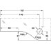 Patch Fitting Fanlight Pivot Fitting Startec For left or right hand use Matt stainless steel finish