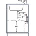 Waste Bin Set for Installation in Standard Drawer Boxes Ninka One2Four New number for 502.90.232 For drawer width 600 mm base plate 484 mm 1 x 6 1 x 13.5 1 x 21 litre