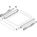 Drawer Set 63 mm High Length 450 mm Nova Pro Scala Stone