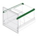 Adaptor Railing for Filing Drawers for use with Rectangular Divider Railing Set For use with Nova Pro Deluxe Standard Drawers to create Nova Pro Deluxe pan or filing drawers To suit Metallic RAL 9006