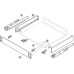 Front Panel for Internal Drawer with 89 mm High Sides Vionaro for Vionaro H89 internal drawer Graphite