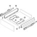 Drawer Set 90 mm High Length 270-500 mm Nova Pro Scala Length 270 mm loading bearing capacity 40 kg stone