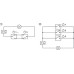 LED Multi Switch Box for Operating 1 Driver with up to 3 Switches switch 1 driver/distributor with up to 3 switches with switching function Black