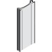 Sealing and Buffer Profile for Sliding Interior Doors Hawa For wooden doors Black finish