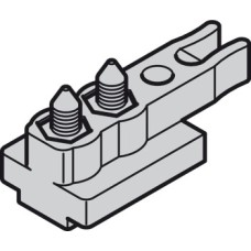 Additional Track Buffer for Sliding Wooden and Glass Interior Doors Slido D-Line Top hung system Grey finish