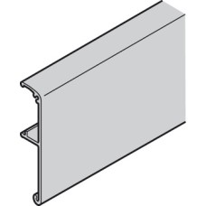 Clip Panel Height 68 mm for Top Track for Sliding Interior Doors Slido D-Line Top hung system Length 2000 mm