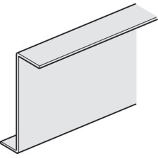Supporting/Fascia Bracket for Folding Interior Doors Slido W-Fold32 100T Top hung system Length 3000 mm