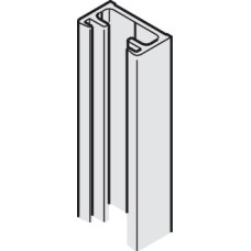 Wall Profile for Sliding Glass Interior Doors with Fixed Glass Panel Hawa-Junior Top hung system Length 2500 mm