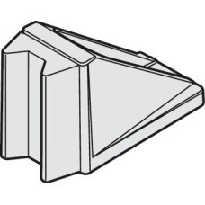Bottom Door Stopper for Sliding Glass Interior Doors Hawa-Junior Top hung system With buffer satin chrome finish