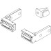 Cover Caps for Catenaria Profile Cross Bar Catenaria Grey plastic
