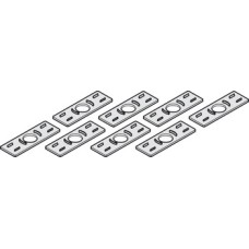 Glass Fixing Parts for Sliding Interior Glass Doors Hawa-Junior Top hung system For 10 mm glass