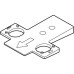Wedge for Tiomos Cruciform Mounting Plates Wedge -5°