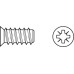 Varianta Screw Countersunk Head Fully Threaded for Ø 5 mm Hole Steel Length: 10.5 mm nickel plated