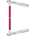 Connecting Bar Length 2500 mm For use with 407.32.906 & 407.32.907 Length 2500 mm