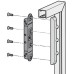 Adapter for Free Flap 1.7 Zinc alloy Nickel plated