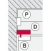 Patch Fitting Fanlight Pivot Fitting Startec For left or right hand use Matt stainless steel finish