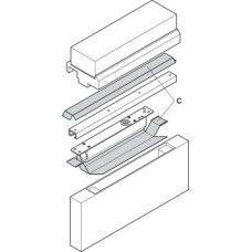 Intumescent Fire Protection Kit for DCL Concealed Door Closers Startec Suitable for DCL 34 door closer model