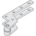 Top Centre Single Action for Floor Springs Geze Zinc plated