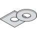 Bezel Recess Mounting for Loox LED 2090 Matt nickel plated round