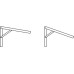 Hinged Bracket Adjustable in 3 Positions Dimensions (AxBxC): 300 x 30 x 200 mm galvanized