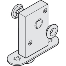 Floor Spring for Folding Interior Doors Slido W-Fold32 100T Top hung system With rosette for systems with bottom track