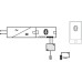 Adapter to suit Electrically Operated Fittings 12 V for Häfele Connect Mesh for electrically operated fittings TV lift adapter TV lift adapter