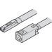 LED Extension Lead for use with Loox 12 V Monochromatic Lights and Drivers 12 V 5 A 18 AWG Length 2000 mm