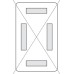 Mirror Tape Double-Sided Roll 50 m Equal adhesion on both sides Thickness: 1 mm width: 25 mm