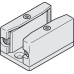 Floor Guide for Sliding Glass Interior Doors Hawa-Junior Top hung system Silver anodised aluminium finish
