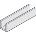 Bottom Channel for Sliding and Folding Interior Doors Hawa-Junior/Häfele Telescopico Top hung system Length 2500 mm