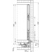 Drawer Sides 249 mm High Steel Vionaro Length 450 mm graphite