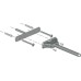 Bracket for Concealed Shelf Support Triade Zinc plated
