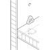 Shelf Retainer Plug-in for Ø 5 mm Hole and 16 mm Shelf Thickness For insertion in 32 mm series drilled holes Transparent