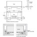 Solid Oak Drawer Height 90-185 mm Fully Assembled With dovetail joints Drawer sides 90 mm high drawer width 554 mm for cabinet width 600 mm drawer depth 240 mm