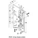 Concealed Cabinet Hanger Press Fitting or Screw Mounting Two Way Adjustment Invisible inside the cabinet Right handed