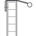 Pull Handle Zinc Alloy Fixing Centres 32 mm Maddox Matt chrome finish