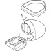 Door Holder Pull 20 kg for Floor Mounting Magnetic Brown