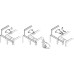 Drawer Latch for Screw fixing Flexa-Touch Plastic Beige