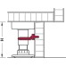 Plinth Clip for Häfele AXILO™ 78 Plinth System with panel holder plastic Press fitting