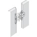 Rebate Set for Mortice Box Latches Brass Nickel plated
