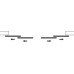 Fitting Set Add On System for Sliding Interior Doors Hawa-Telescopic 40/4 Top hung system For 4 doors