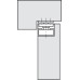 Limit Stay Mortice Overhead to Prevent Door Opening Beyond 90° Steel For single and double action doors Zinc plated